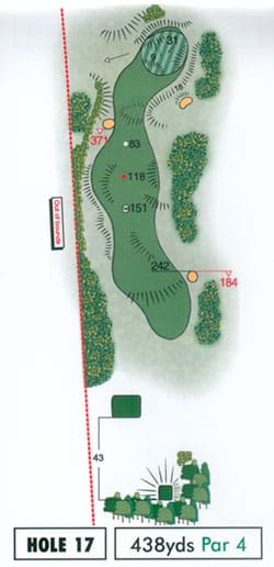 Hole 17 Stroke Saver