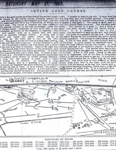 Original Course Layout